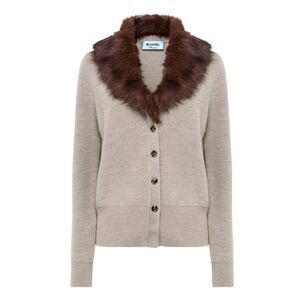 Blugirl Women English Rib Knit Cardigan